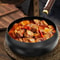 Handmade Forged Non Stick Pan With Wood Or Glass Lid 2