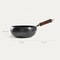 Handmade Forged Non Stick Pan With Wood Or Glass Lid 4