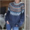 Womens Crew Neck Knit Sweater Casual Pullover 9