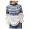 Womens Crew Neck Knit Sweater Casual Pullover 4