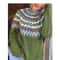 Womens Crew Neck Knit Sweater Casual Pullover 7