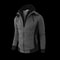 Mens Zip Up Fleece Bomber Jacket Hooded Casual Coat 5