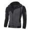 Mens Zip Up Fleece Bomber Jacket Hooded Casual Coat 28
