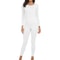 Womens Thermal Underwear Set Long Johns With Polyester Lining 9
