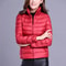 Women Spring Jacket Ultra Lightweight Packable Puffer Coat Slim Fit 15