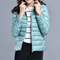 Women Spring Jacket Ultra Lightweight Packable Puffer Coat Slim Fit 18