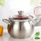 304 Stainless Steel Thick Soup Pot For Induction And Gas Cooking 0