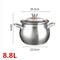 304 Stainless Steel Thick Soup Pot For Induction And Gas Cooking 9