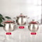 304 Stainless Steel Thick Soup Pot For Induction And Gas Cooking 2