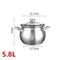 304 Stainless Steel Thick Soup Pot For Induction And Gas Cooking 7