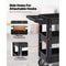 Heavy Duty Utility Service Cart With Two Or Three Shelves And Swivel Wheels 4