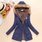 Womens Cotton Padded Hooded Winter Jacket 2