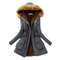 Womens Cotton Padded Hooded Winter Jacket 4
