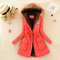Womens Cotton Padded Hooded Winter Jacket 15