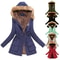 Womens Padded Hooded Cotton Jacket 0
