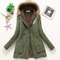 Womens Padded Hooded Cotton Jacket 9