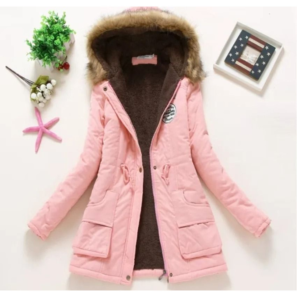 Womens Padded Hooded Cotton Jacket 2