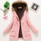 Womens Padded Hooded Cotton Jacket 2