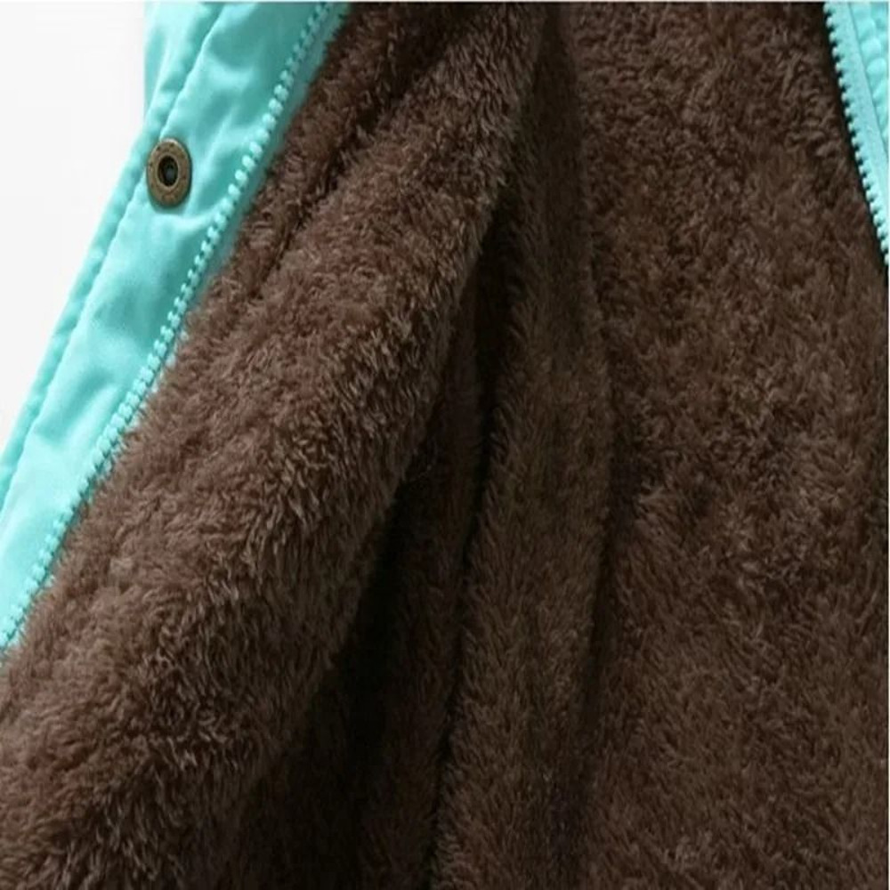 Womens Padded Hooded Cotton Jacket 3