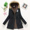 Womens Padded Hooded Cotton Jacket 7