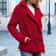 Womens Oversized Faux Fleece Coat With Lapel In Streetwear Style 3