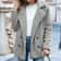 Womens Oversized Faux Fleece Coat With Lapel In Streetwear Style 12