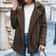 Womens Oversized Faux Fleece Coat With Lapel In Streetwear Style 13