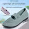 Womens Elastic Knitted Slip On Flats 0