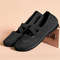 Womens Elastic Knitted Slip On Flats 7