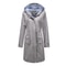 Womens Hooded Long Sleeve Oversized Trench Coat In Elegant Street Style 3