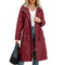 Womens Hooded Long Sleeve Oversized Trench Coat In Elegant Street Style 8