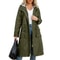Womens Hooded Long Sleeve Oversized Trench Coat In Elegant Street Style 4