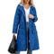 Womens Hooded Long Sleeve Oversized Trench Coat In Elegant Street Style 6