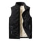 Mens Padded Cotton Vest With Stand Collar 3