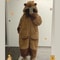 Capybara Cosplay Pajama Set With Robe And Accessories 1