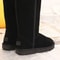 Women Knee High Waterproof Winter Leather Snow Boots 5