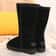 Women Knee High Waterproof Winter Leather Snow Boots 6