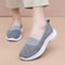 Womens Summer Breathable Mesh Flat Shoes 1