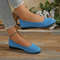 Womens Breathable Mesh Slip On Flats 0