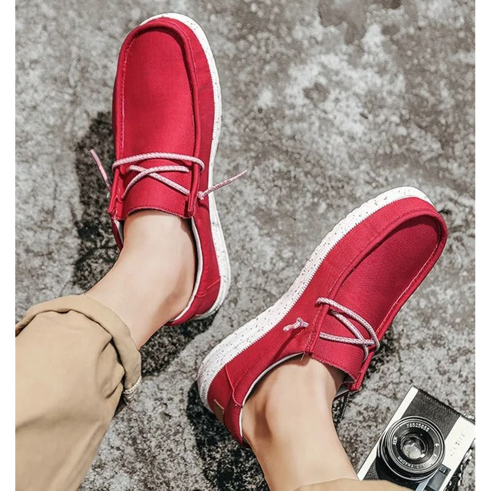 Men Plus Size Casual Canvas Loafers 2
