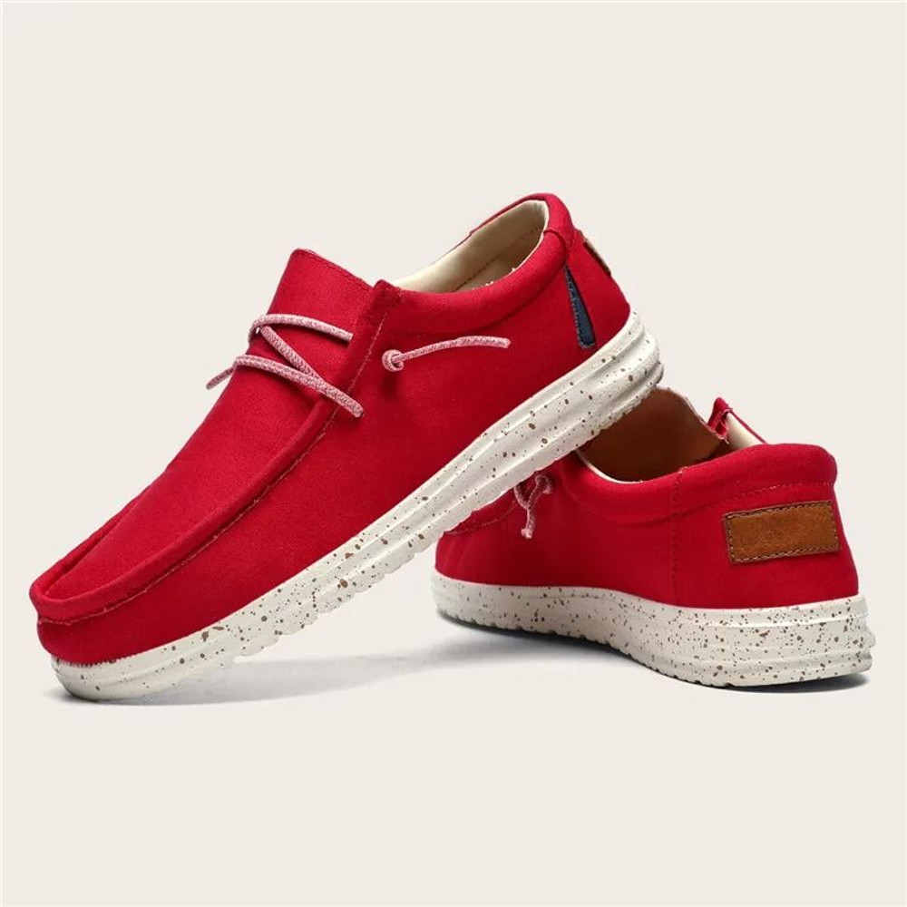 Men Plus Size Casual Canvas Loafers 6