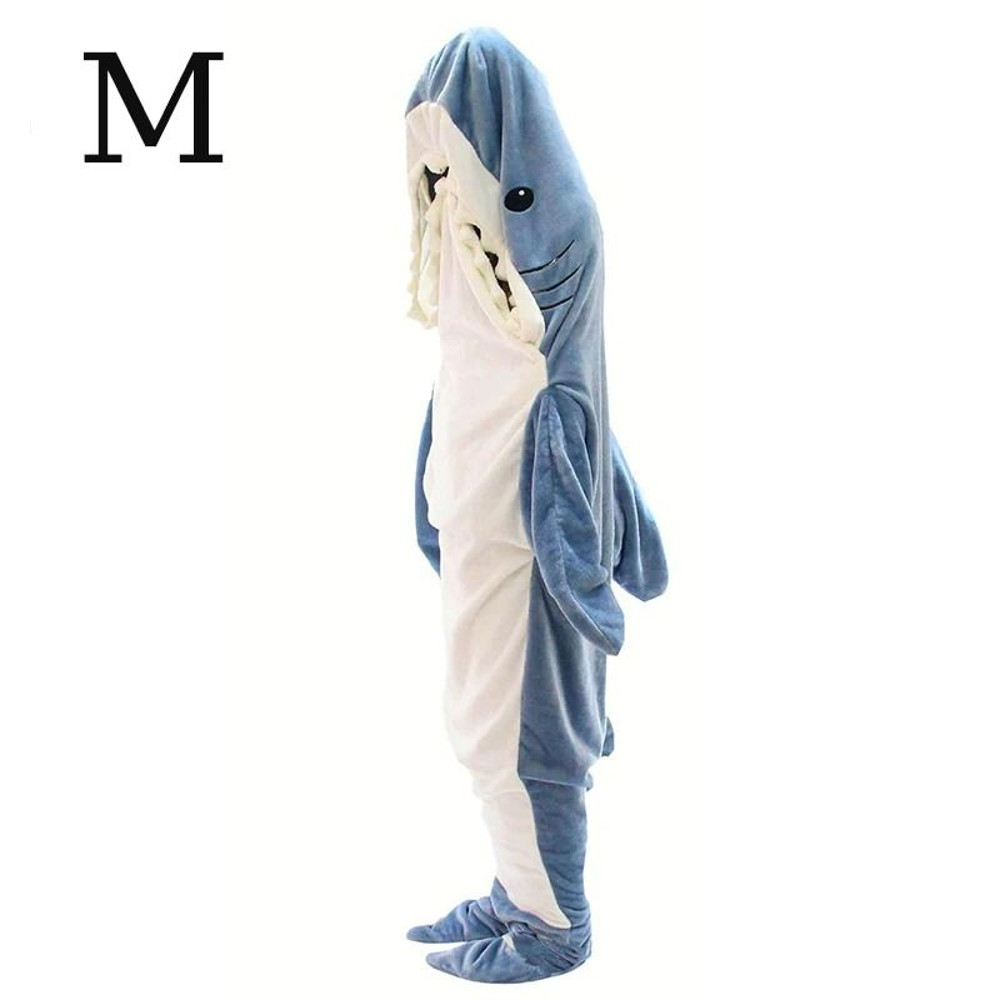 Wearable Shark Sleeping Bag Pajamas Blanket 6