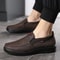 Mens Lightweight Breathable Canvas Driving Loafers 3