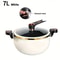 Large Capacity 7L Non Stick Micro Pressure Stew Pot 7