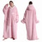Oversized Plush Fleece Hoodie Blanket With Hood And Pockets 2