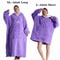 Oversized Plush Fleece Hoodie Blanket With Hood And Pockets 9