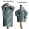 Oversized Plush Fleece Hoodie Blanket With Hood And Pockets 14