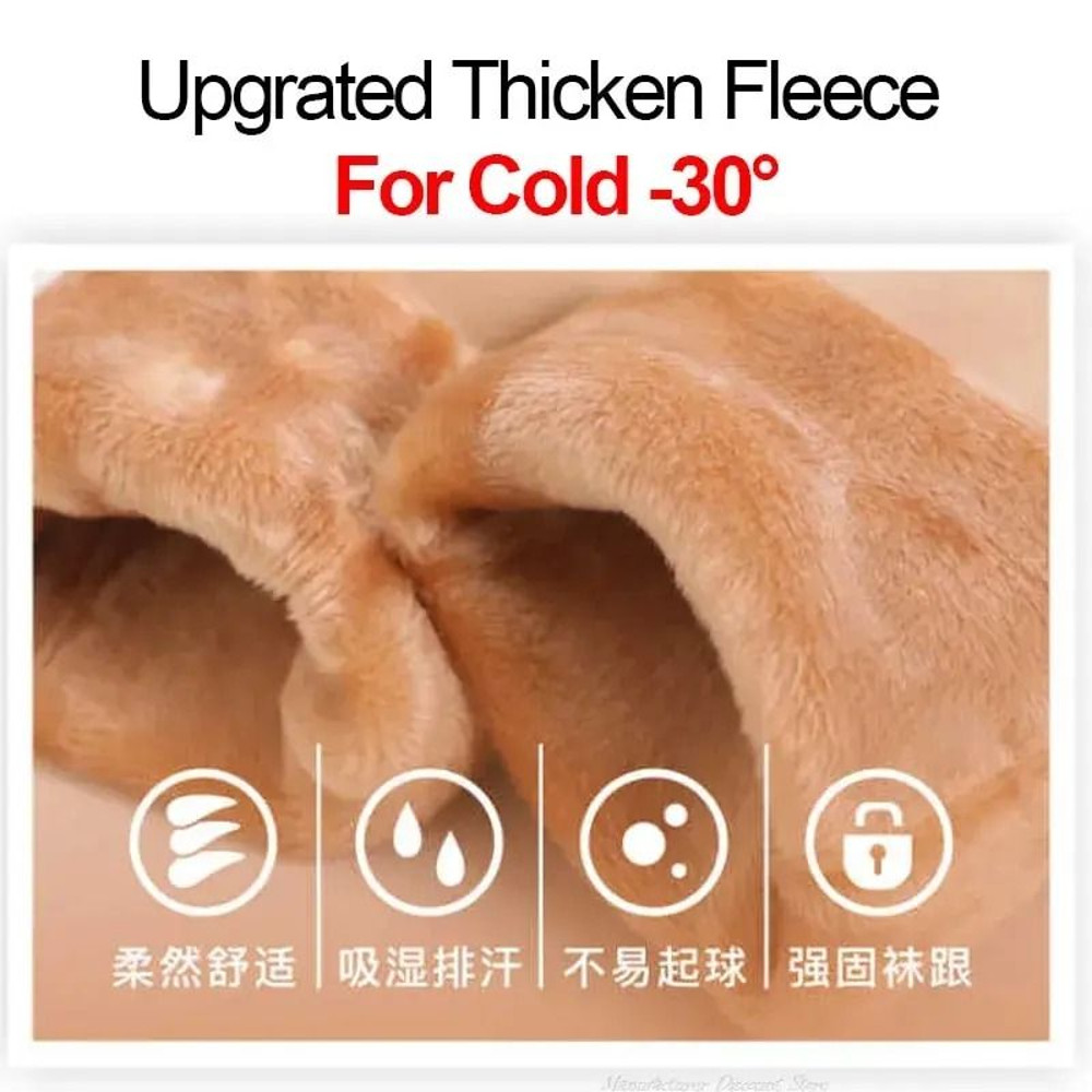 Womens Winter Thermal Fleece Socks Warm Cozy Indoor And Outdoor Wear 3