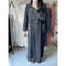 Womens Flannel Winter Pajamas Warm Plush Striped One Piece Sleepwear 7