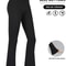Plus Size Super Soft High Waisted Flare Leggings Tummy Control Bell Bottoms 6